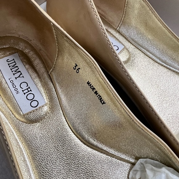 Jimmy Choo Ballerina Flats Size 6 - Picture 3 of 7